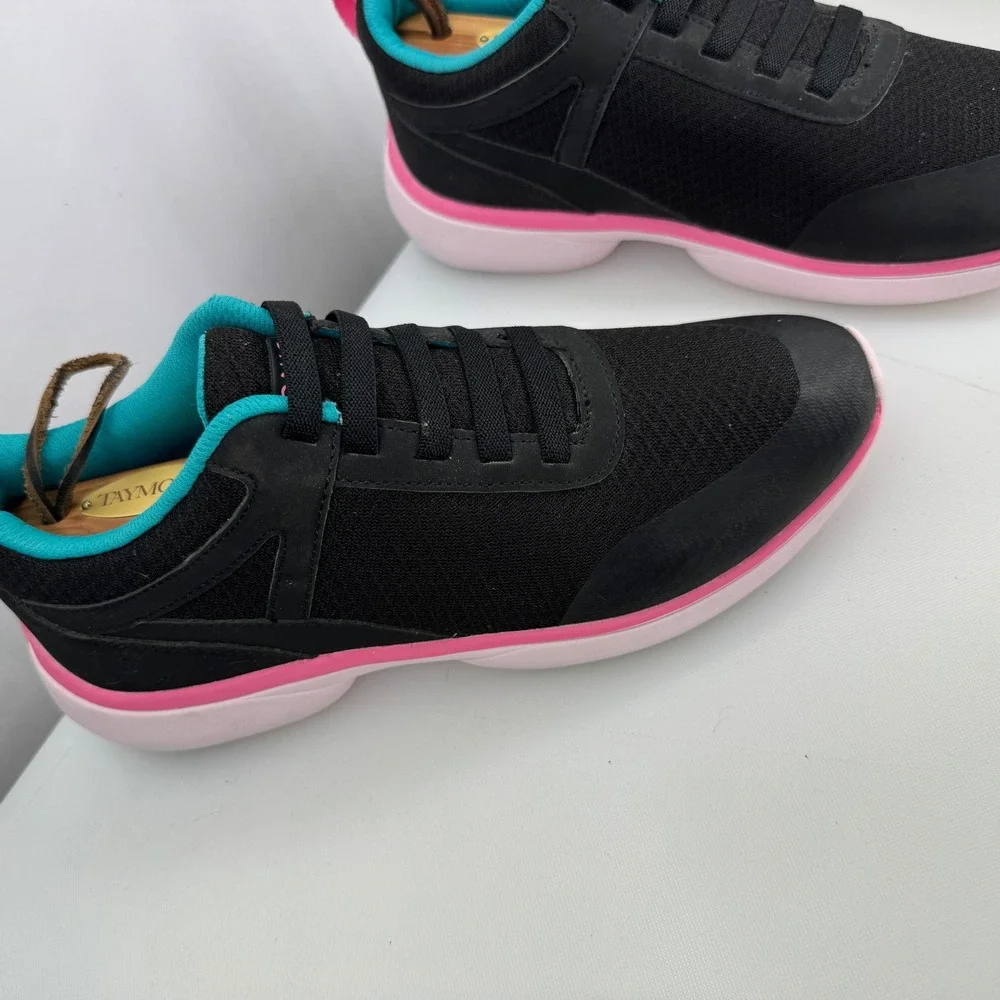 Vionic‎ Krisha Sneaker Womens 7.5 Black Pink Active Comfort Orthotic Walking